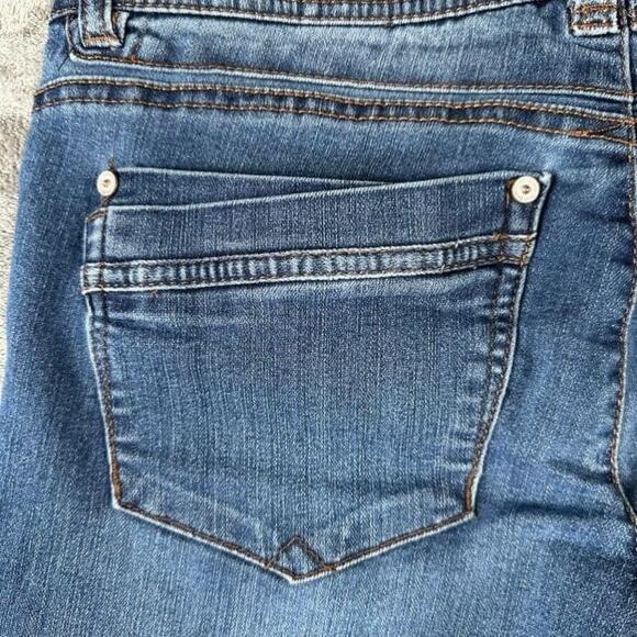 Democracy Jeans Womens 8 Blue Skinny Mid Rise Stretch Ab Technology Pants - Picture 5 of 10